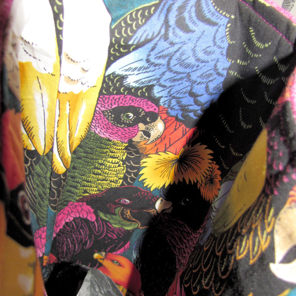 tote bag, pink dolly with yellow strap