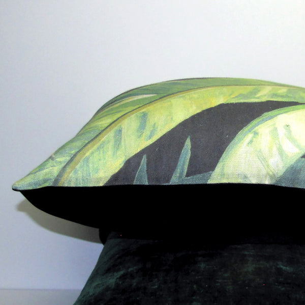 Made to order La Palma cushion cover, midnight colours