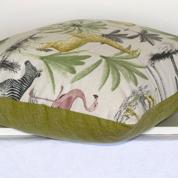 Zoology cushion cover