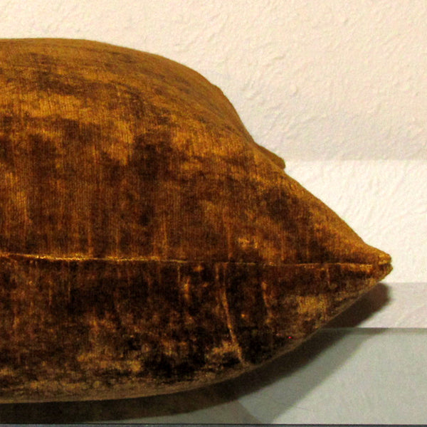 Bespoke Topaz luxury Italian velvet cushion cover