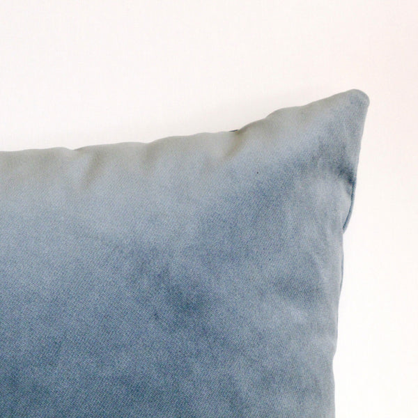 Eucalyptus grey velvet cushion cover