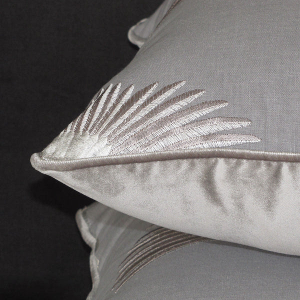 Made to order Demoiselle Embroidered Luxury Cushion Cover