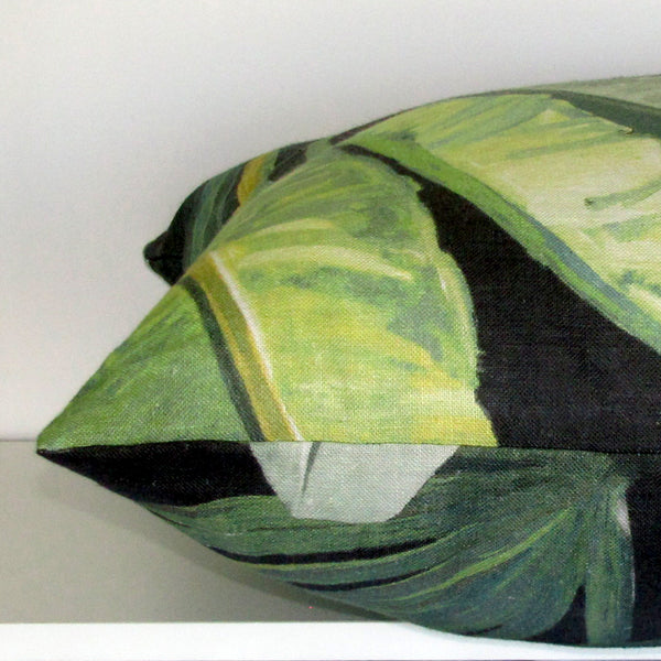 Made to order La Palma cushion cover, midnight colours