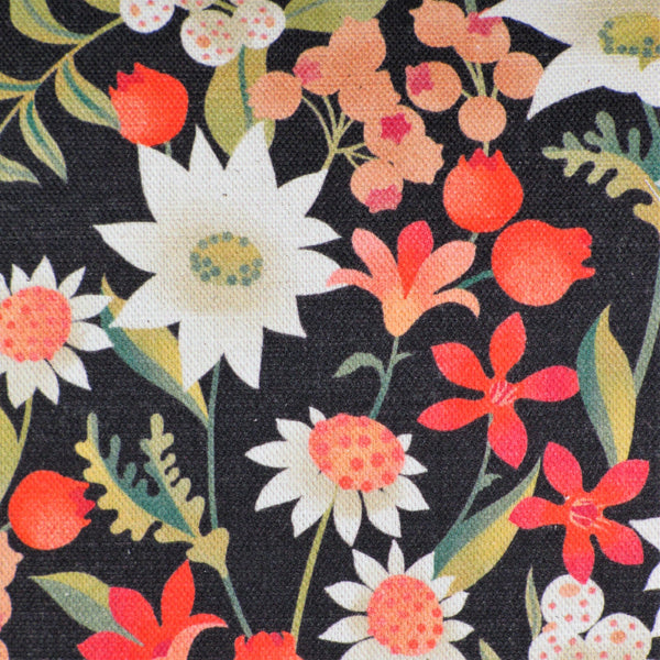 made to order flannel flowers cushion cover