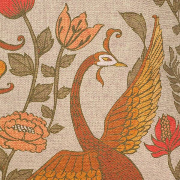 Phoenix linen cushion cover