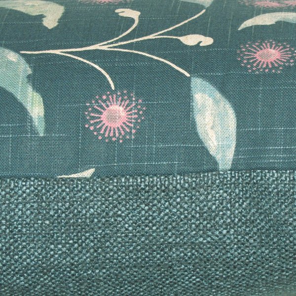 Hepburn cushion cover, teal