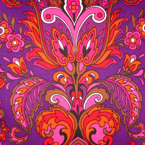 fabulous retro paisley cushion cover