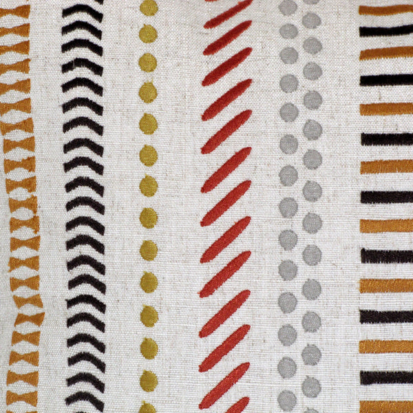 Revival embroidered cushion cover