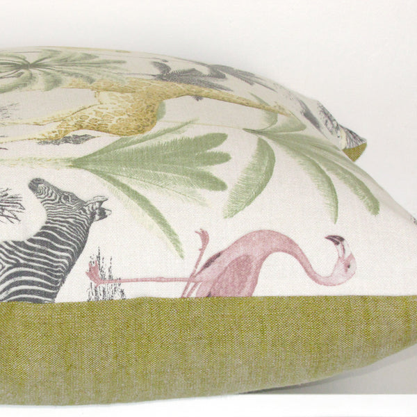 Zoology cushion cover