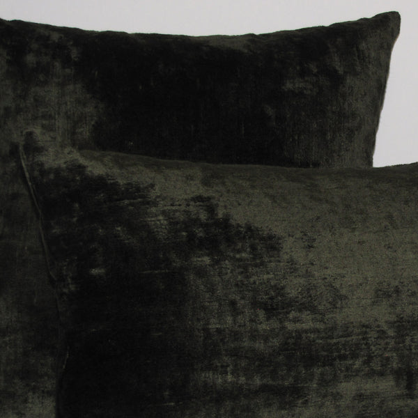 Bespoke Martini green luxury Italian velvet cushion cover