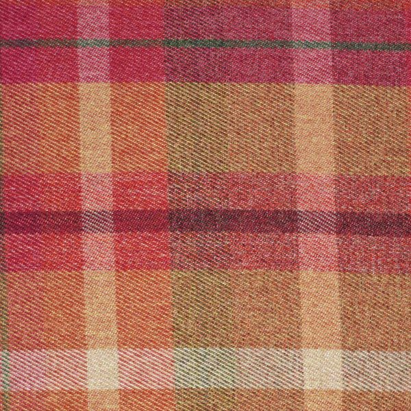 Sutherland Rustic check cushion cover