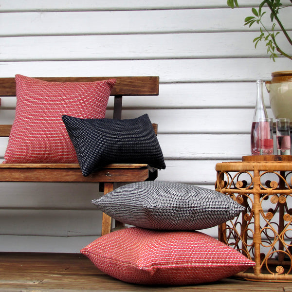 Red Coral Esplanade indoor/outdoor cushion cover