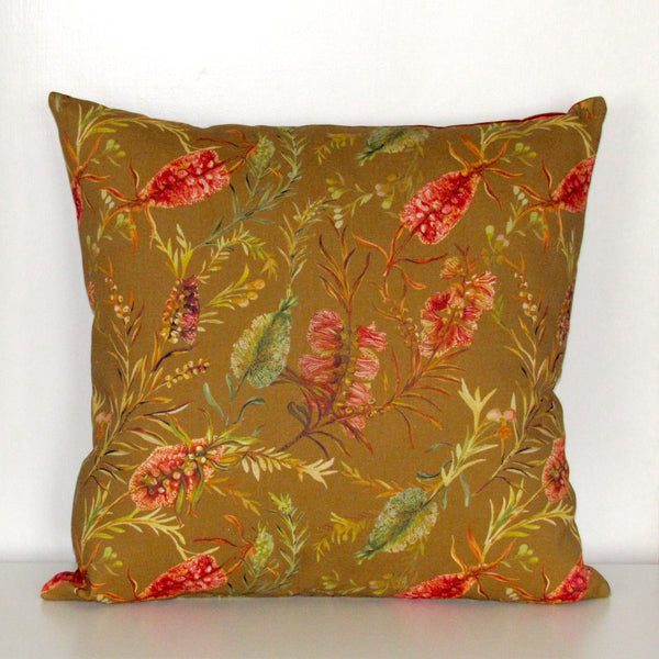 bottlebrush cushion cover