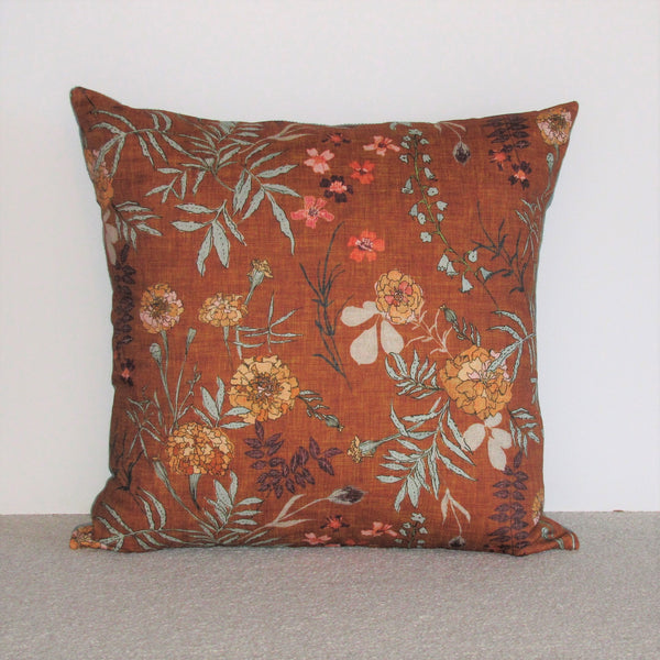 Marigold cushion cover