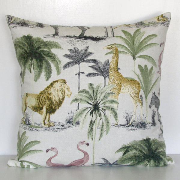 Zoology cushion cover