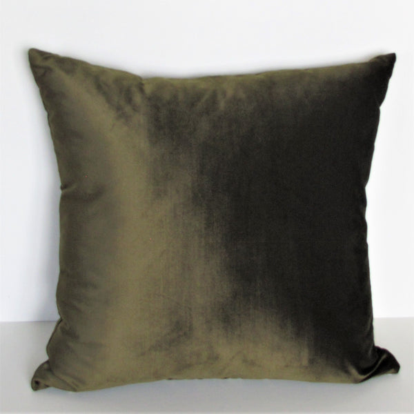 Duo velvet Amazon Martini cushion cover