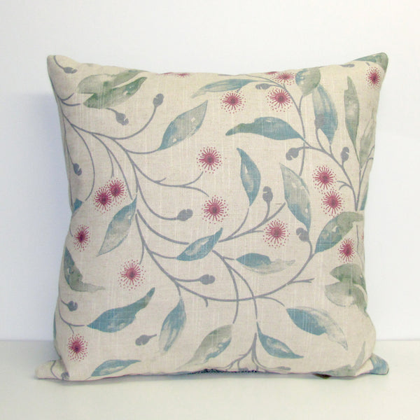 Hepburn cushion cover, eucalyptus