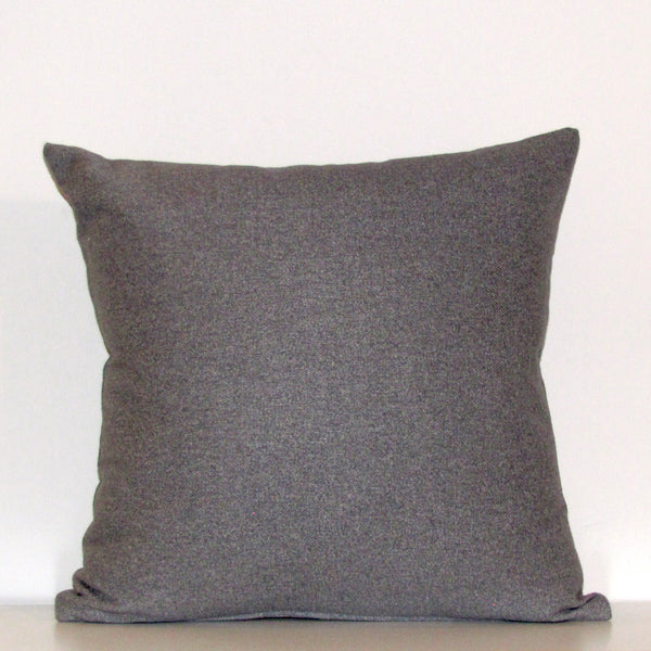 cement grey textured cushion cover