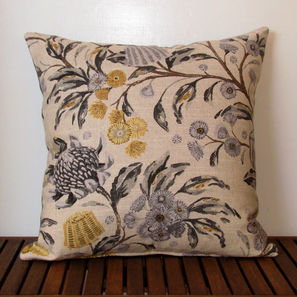 made to order Hinterland cushion cover, natural