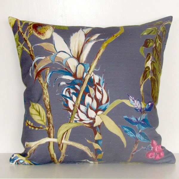 Made to order Orchard Blue cushion cover