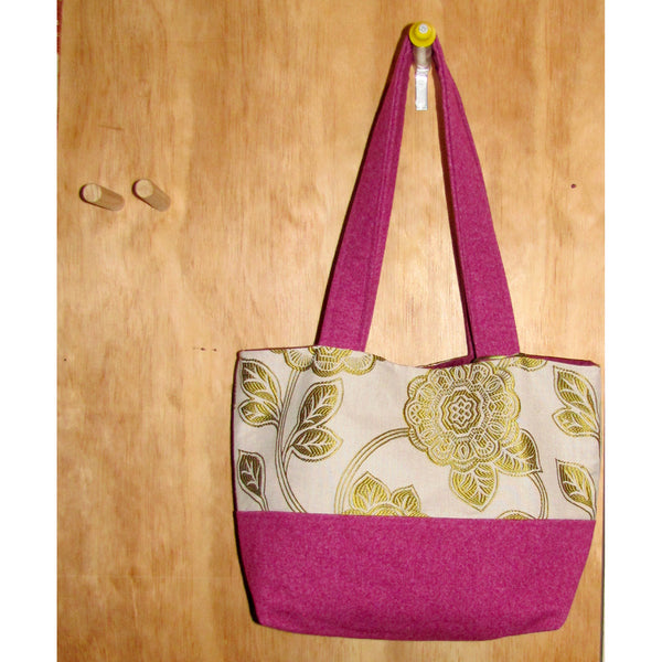 tote bag, pink dolly & Naomi citrus