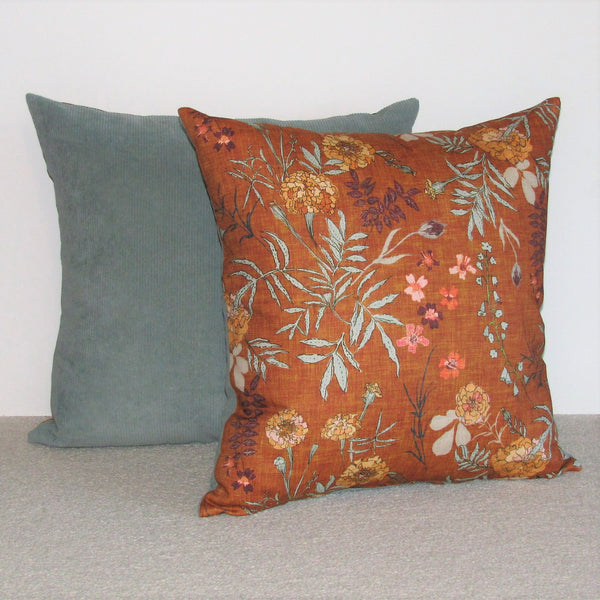Marigold cushion cover