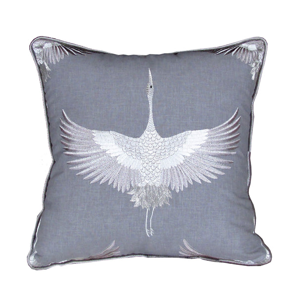 Made to order Demoiselle Embroidered Luxury Cushion Cover