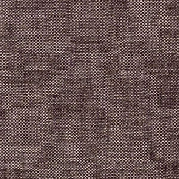 Aubergine linen cushion cover