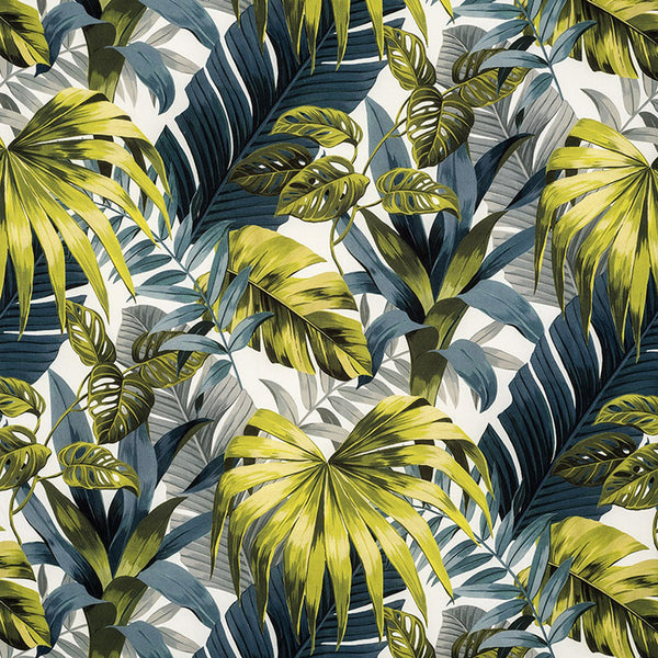 Jungle cushion cover, white