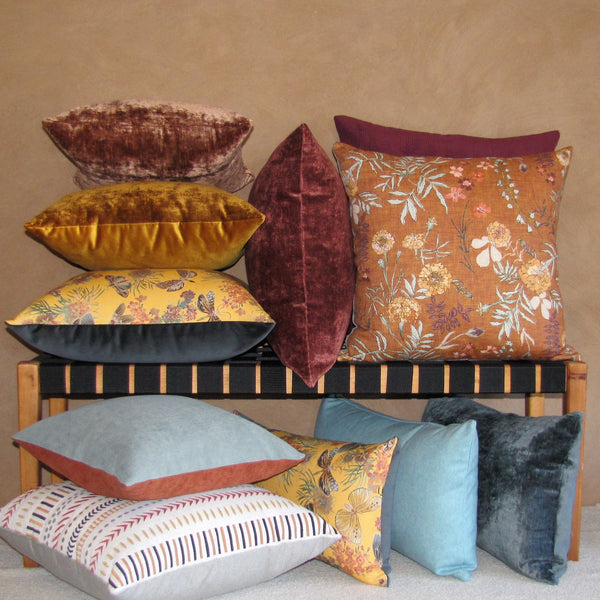 Marigold cushion cover