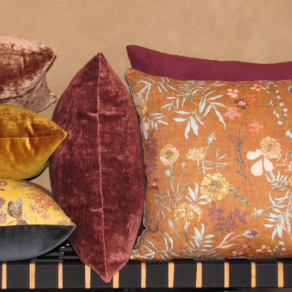 made to order Marigold cushion cover