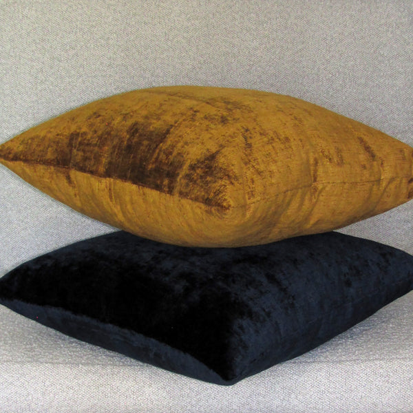 Made to order Bespoke Topaz luxury Italian velvet cushion cover