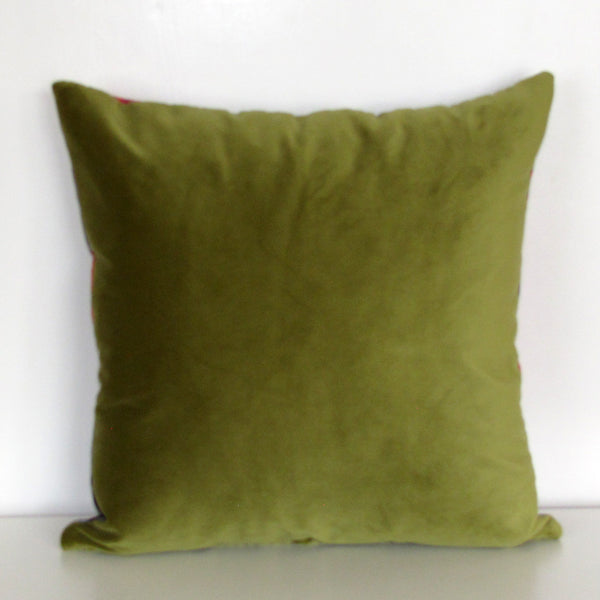 waratah velvet cushion cover