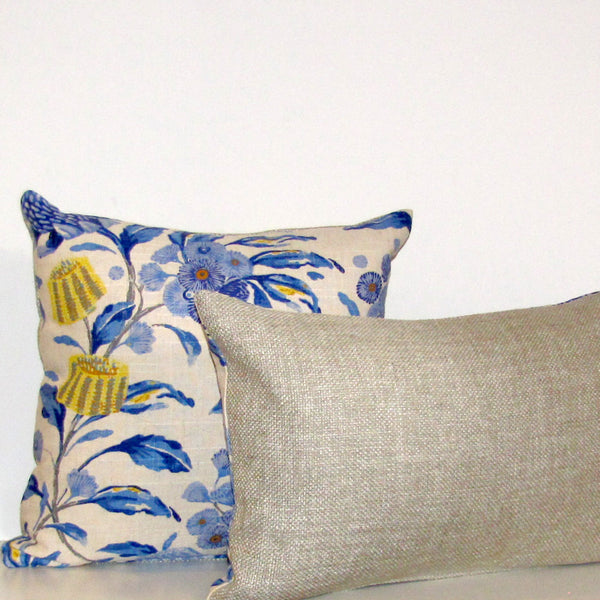Made to order Hinterland cobalt cushion cover