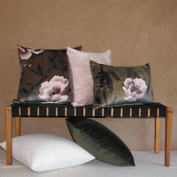 Nestle Cameo plush cushion cover