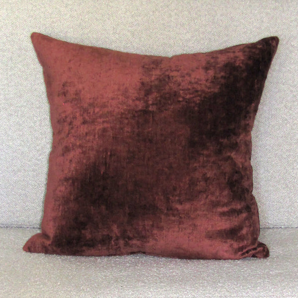 made to order Bespoke Pimento luxury Italian velvet cushion cover