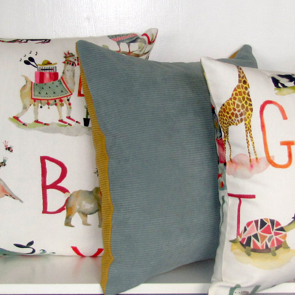 Alphabet kids cushion cover