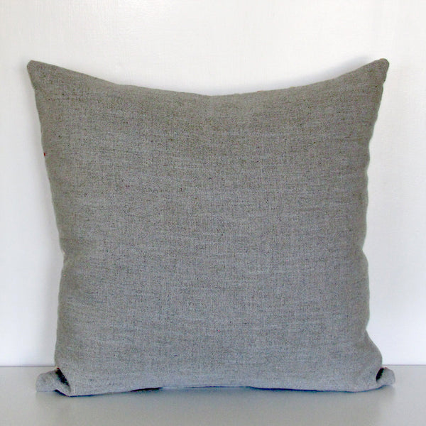Revival embroidered cushion cover