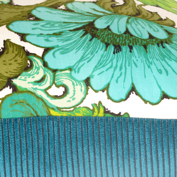 bright lime retro cushion cover