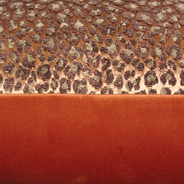 Leopardo Copper Luxury Cushion Cover