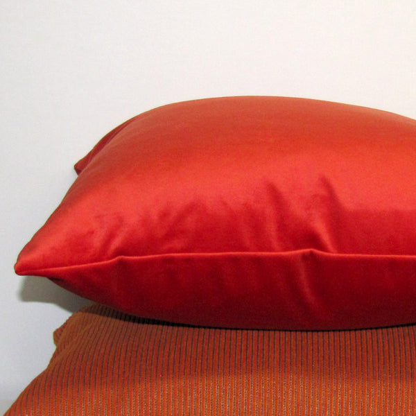 Sunset velvet cushion cover