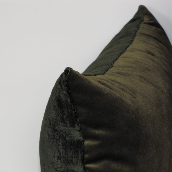 Duo velvet Amazon Martini cushion cover