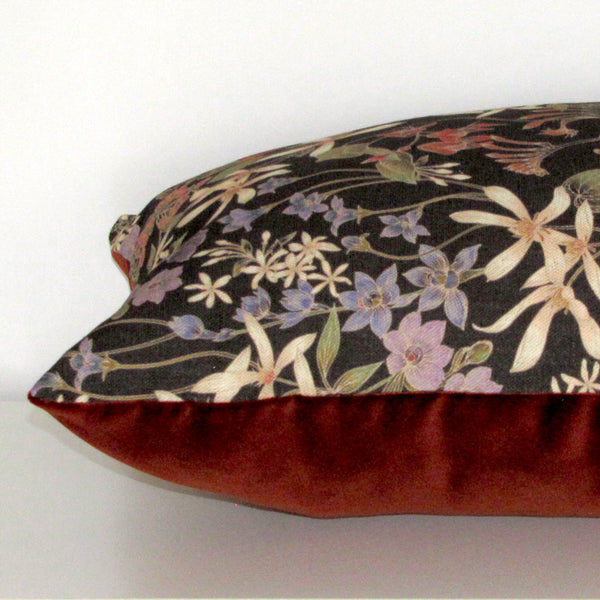 made to order wildflowers cushion cover