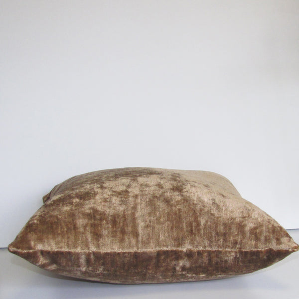 Bespoke Gilt luxury Italian velvet cushion cover