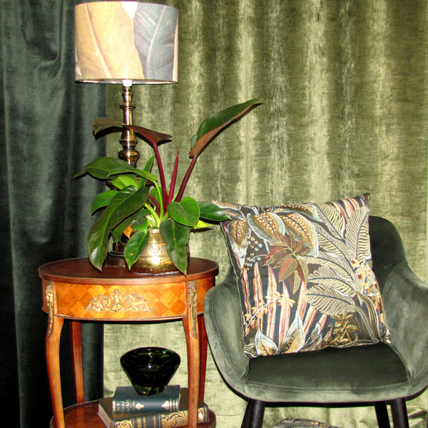 made to order Jungle Room embroidered cushion cover