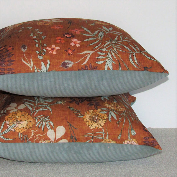 Marigold cushion cover