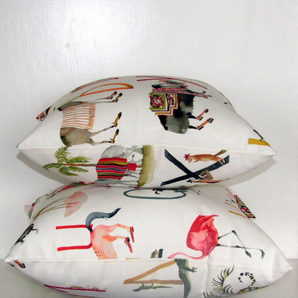 Alphabet kids cushion cover