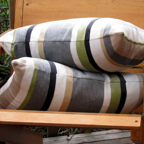 made to order Gilver South Beach Stripe, indoor/outdoor cushion cover