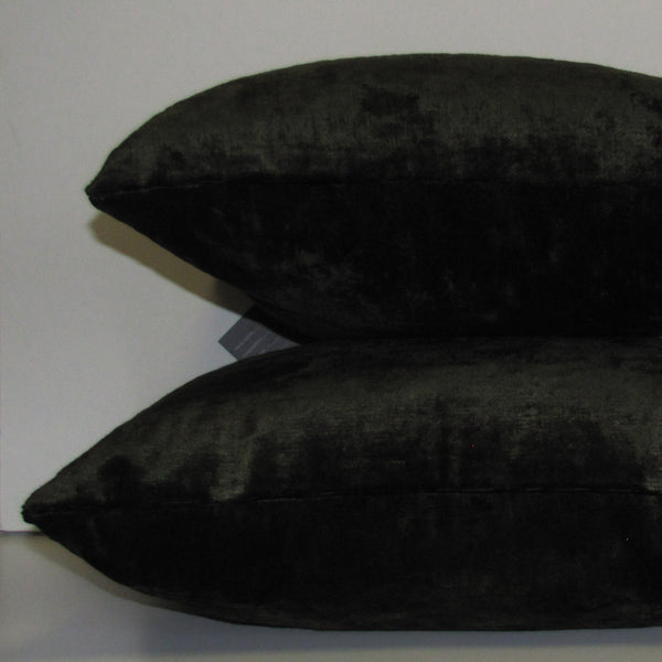 Bespoke Martini green luxury Italian velvet cushion cover