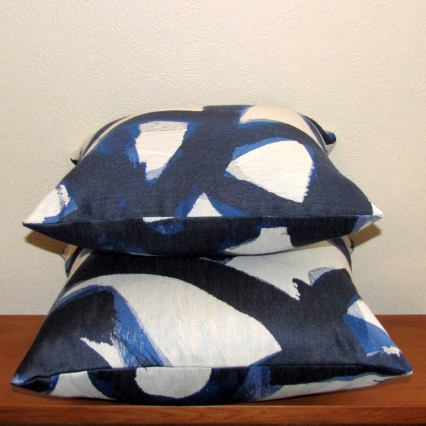 Made to order Yves Klein Canvas cushion cover